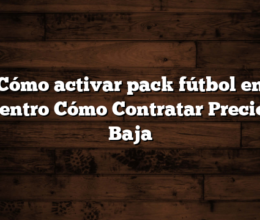 Cómo activar pack fútbol en Telecentro  Cómo Contratar  Precio, Dar Baja